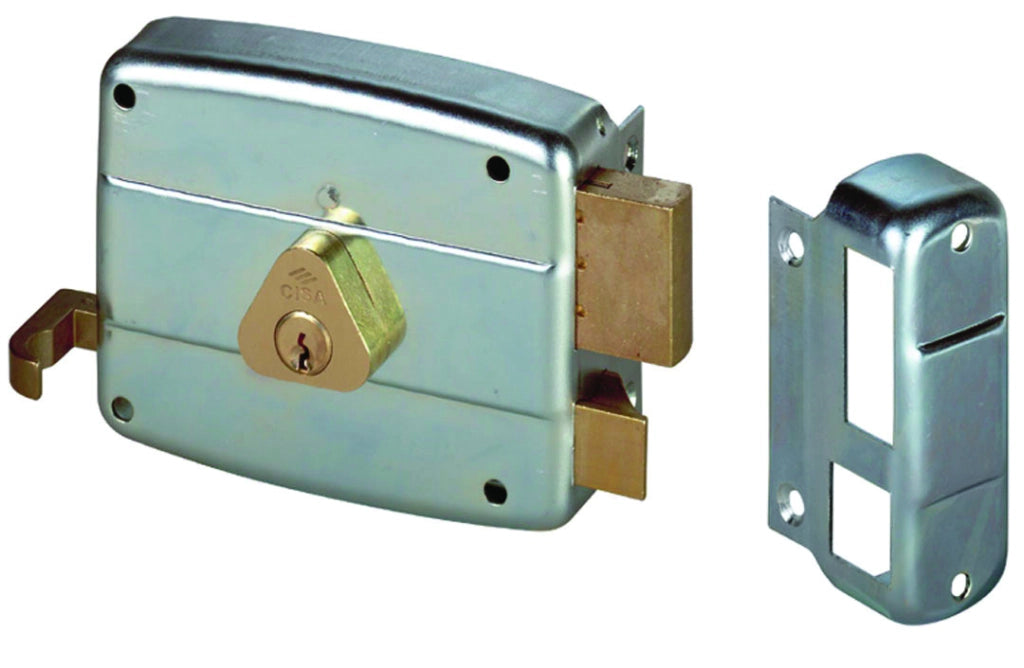 Cisa SERRATURA FERRO APPL..2M+S CIL/INT.C/ALETTA Art. 50421 E.60 Sx