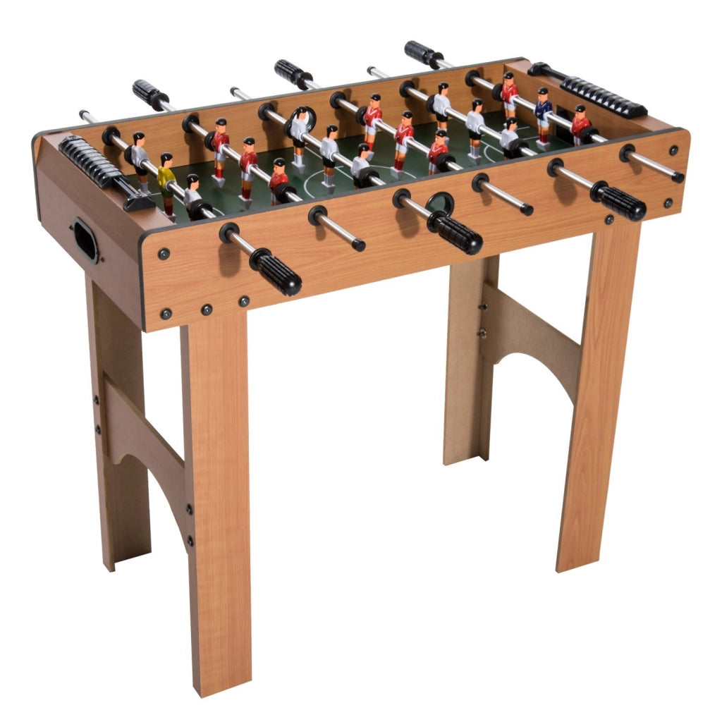 Easycomfort Calcio Balilla Professionale per Bambini e Adulti con Aste in Legno MDF 92x46x78cm