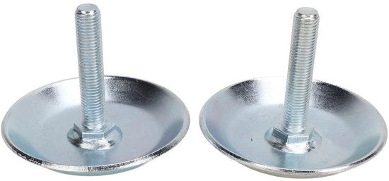 Piastra di spalatura per neve Heavy Duty - Scarpe da gatto - Sostituzione per Sportsman/Ranger/RZR/Razor - Materiale metallico - Inclusi viti/bulloni - Altezza totale 2,7 pollici