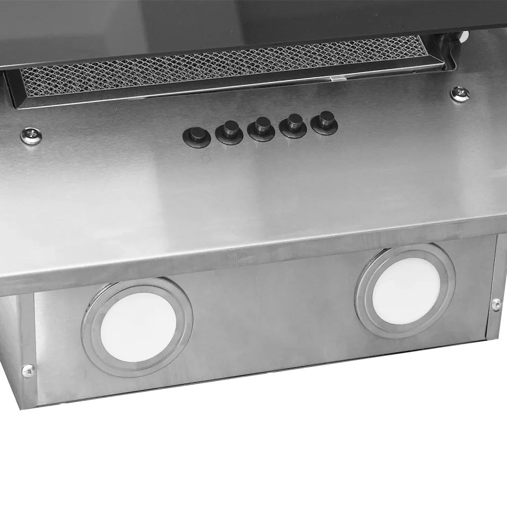 Cappa a Parete 90 cm in Acciaio Inox e Vetro Temperato Argento CFW8785965