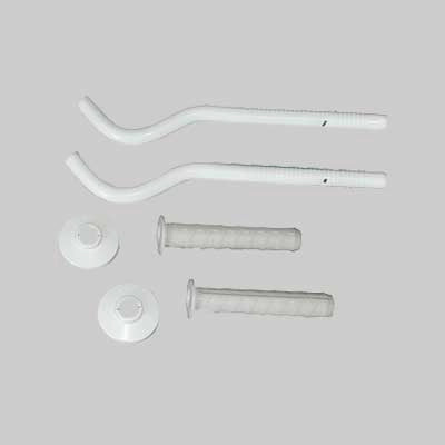 MENSOLA PER RADIATORI IN GHISA E ACCIAIO TF7/100B  TF7/75B  Foro 16 mm  Prof. 100 mm  L. 100 mm  Colonne 3/4     FISCHER