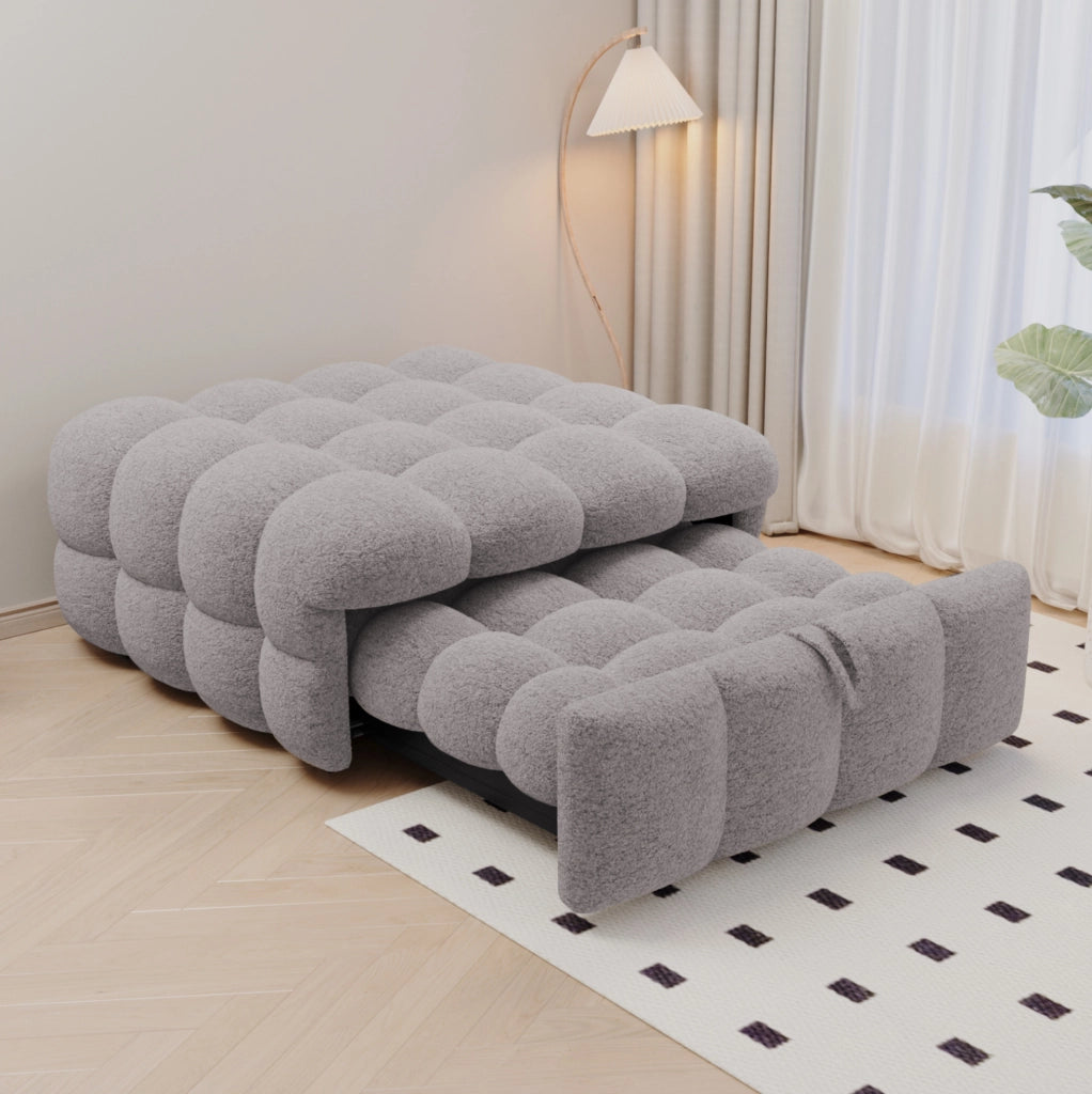 Divano letto 2 in 1 trasformabile con montaggio completo