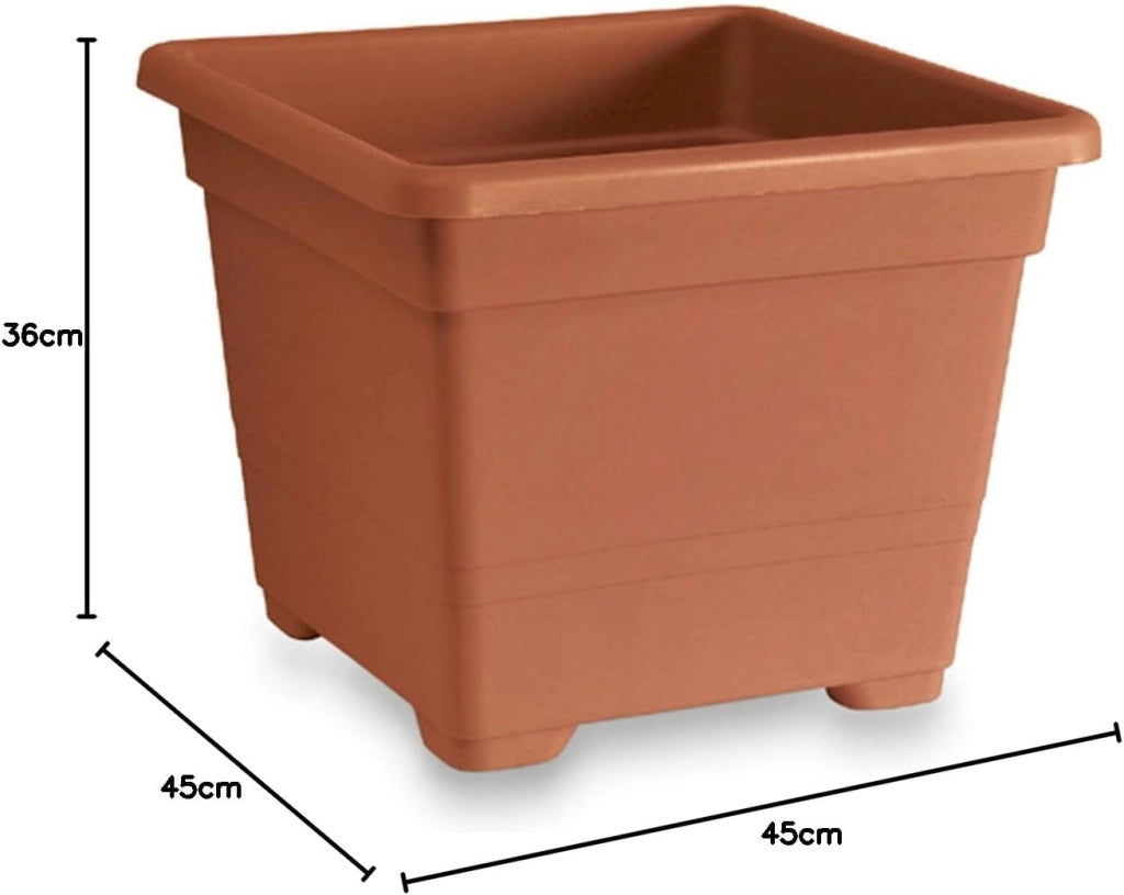VASO QUADRATO cm 45x45x36h