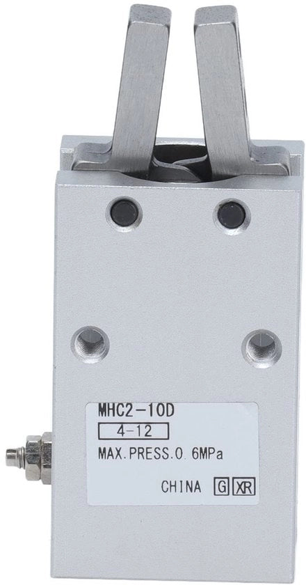 Cilindro Pneumatico per Viti - Tipo Tang Parallelo - Doppia Azione - Lega di Alluminio/Acciaio Inossidabile - Diametro Buco 10 mm - Frequenza Massima 180 c.p. - Cilindro Pneumatico