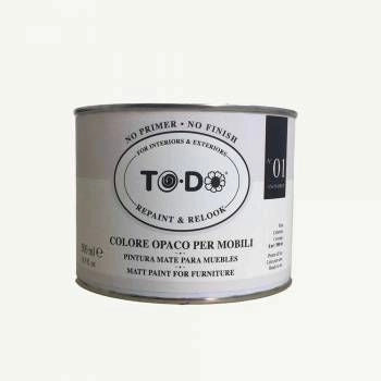 COLORE MOBILI OPACO A BASE ACQUA TO-DO 500ML N 1 SNOWDROP