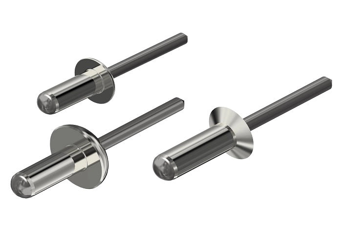 RIVETTO A STRAPPO 3,0x16 mm - 100 pezzi- TECFI