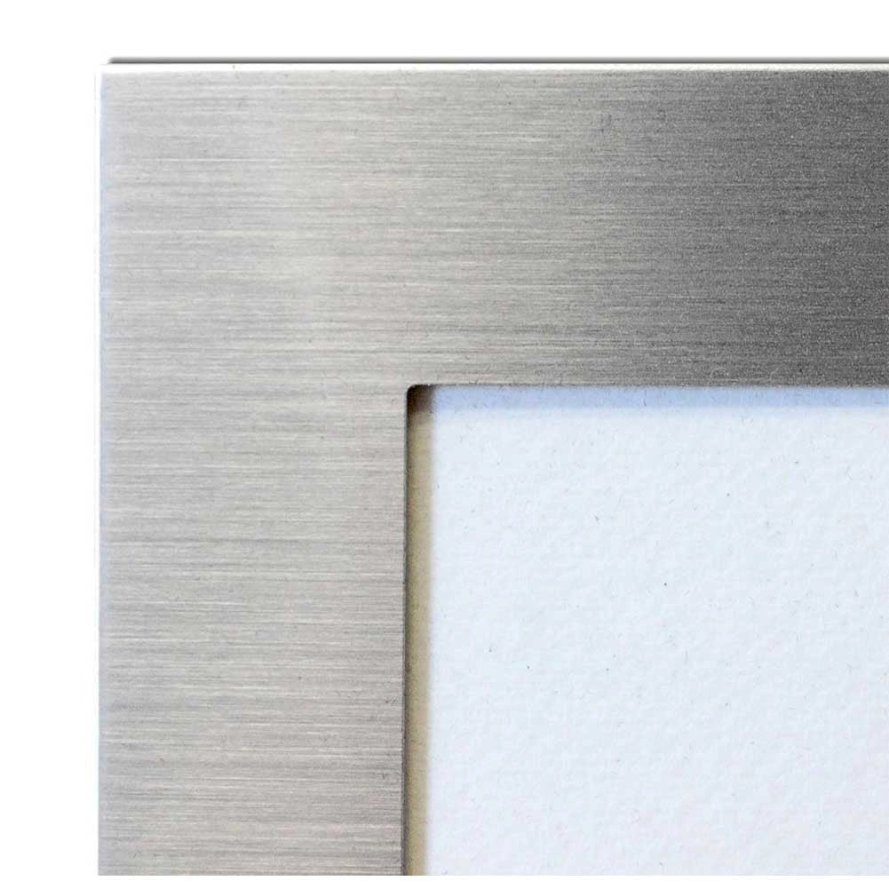 Cornice Portafoto 7 Fotografie Friends Amici Alluminio Vetro 58x28 cm Arti Casa