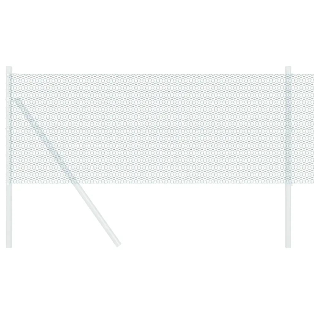 Recinzione da Giardino | Recinzione Esagonale Verde 0,5 x 100 m PVC