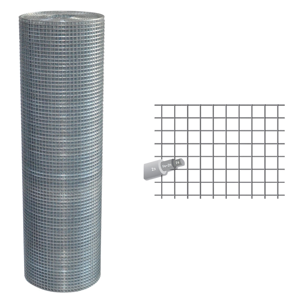 Rete elettrosaldata 50 H 13 x 13 mm - 25 mt