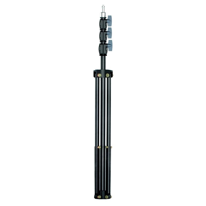 Staffa Triangolare Regolabile Max 210 cm, Supporto per Luce Anello e Ecc