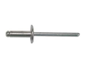 RIVETTI IN ALLUMINIO TESTA LARGA- - ø mm.4,8x12 - 5 blister FRIULSIDER