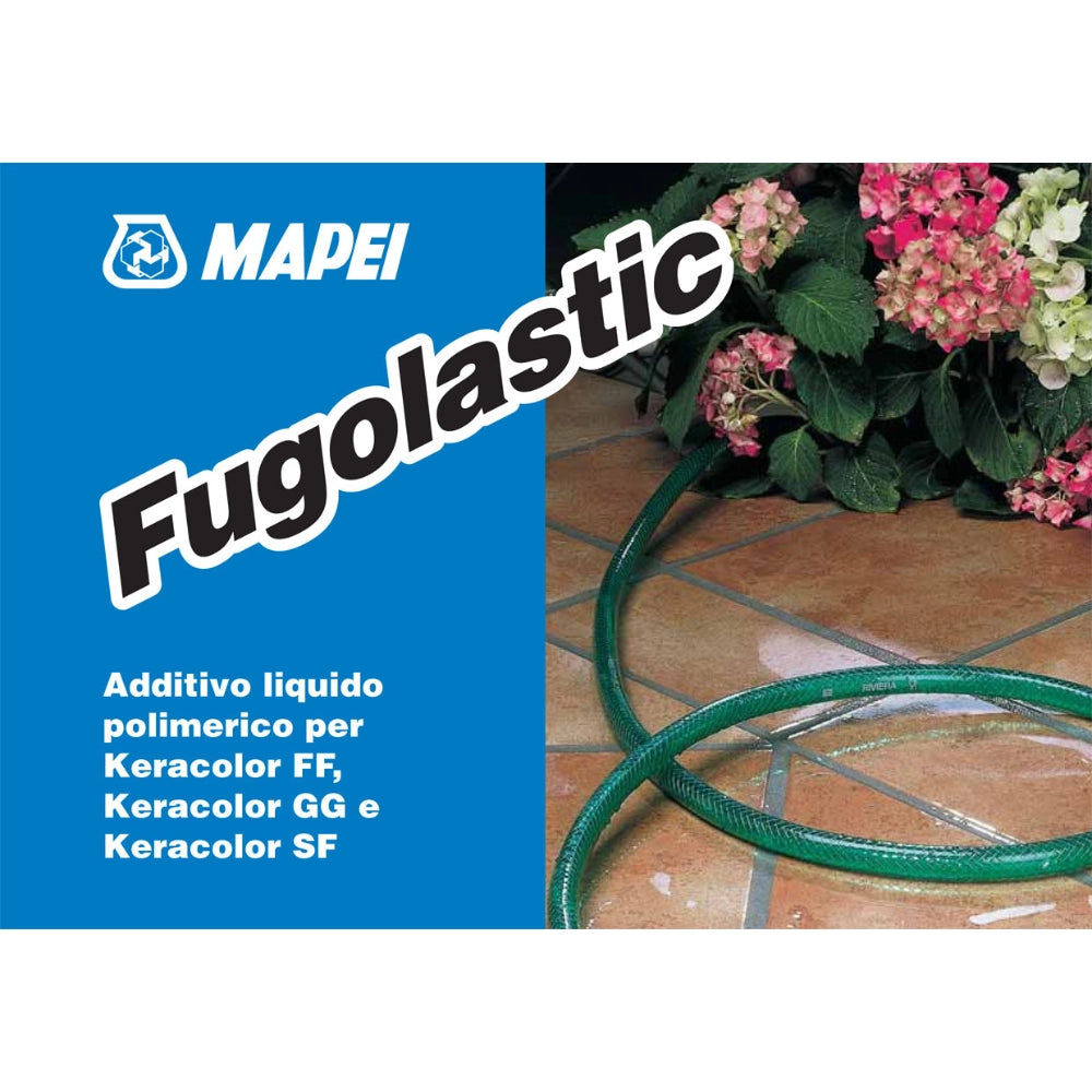 Additivo liquido fugolastic stuccatura fughe pavimenti rivestimenti da 5 kg