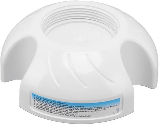 Sostituzione per la pulizia del fondo del piscina - Standard di pH acido - Sostituzione per la pulizia del fondo del piscina - Materiale plastico duraturo - Pulitore automatico - Adatto per celle Hayward Turbo