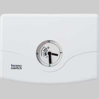 CRONOTERMOSTATO MANUALE TIZIANO - Programmazione giornaliera - 1 pezzi - TECNOSWITCH