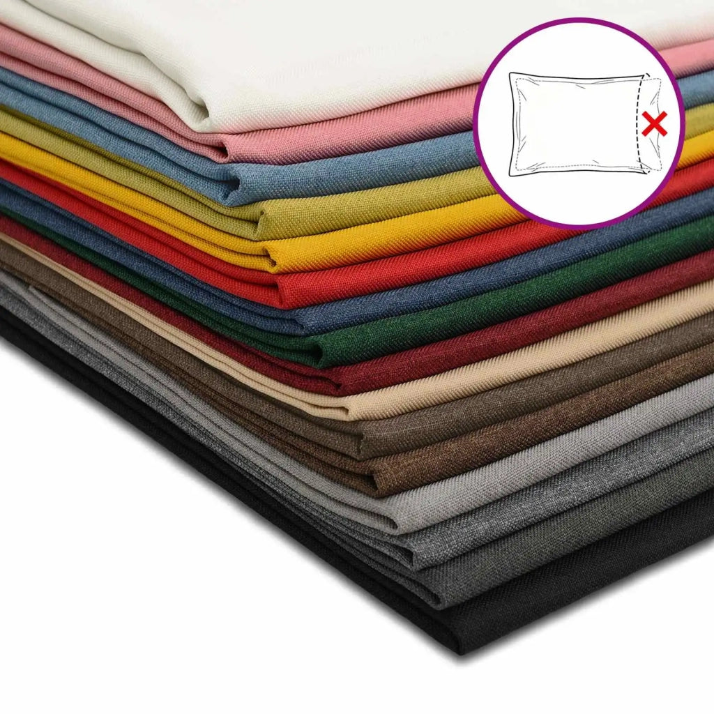 Federa 2 pcs HEERLEN Grigio Scuro 40 x 40 cm 908308