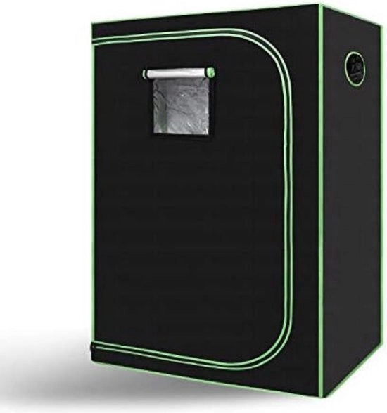 Tenda per crescita - Tenda per crescita completa - 120x60x180cm - Nero