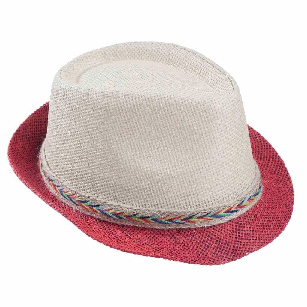 Cappello fedora bicolore 58