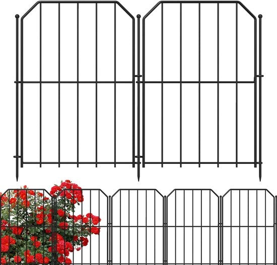 Recinzione Decorativa in Metallo - 25 Stuks, 31 cm (B) x 41 cm (H)