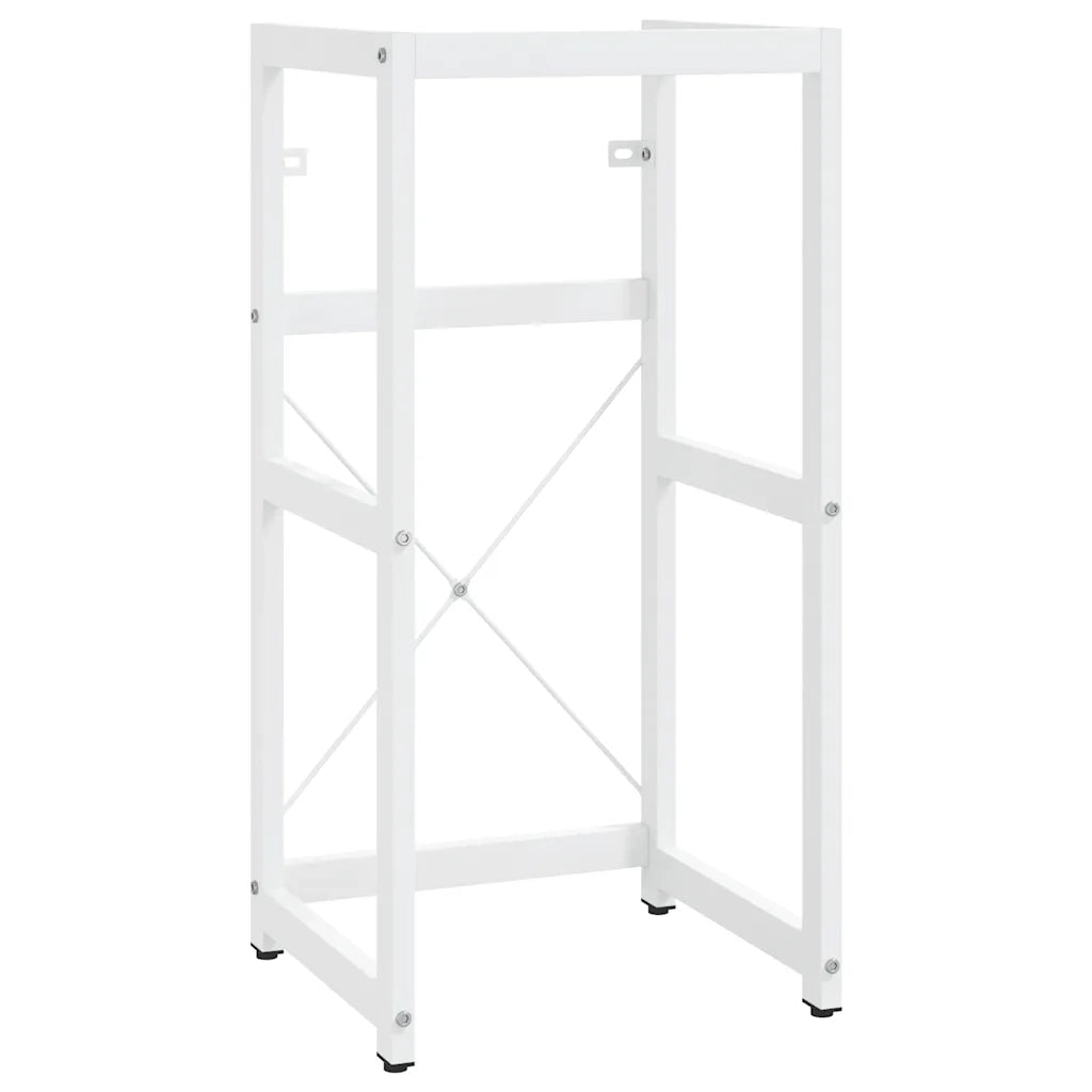 Struttura per Lavabo da Bagno-Supporti per Lavandino Bianca 40x38x83 cm in Ferro 106482
