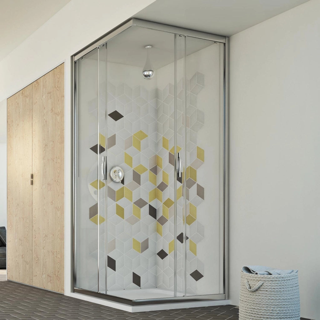 Box doccia 75x90CM H198 trasparente mod. Evolution