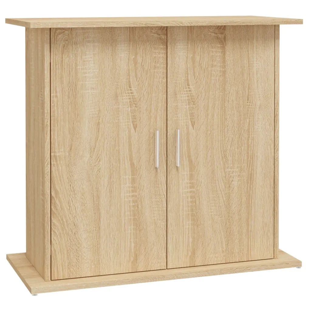 Supporto per acquario in rovere Sonoma 81x36x73 cm in legno ingegnerizzato 833602