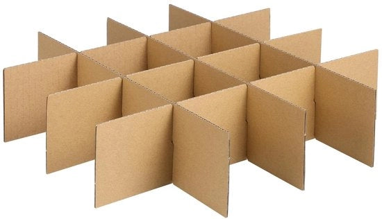 Divise per Cartone - Set per Scatole da Mobiliare - Protezione Oggetti Fragili - Impacchettamento Efficiente - Colorazione Calda - Riduce il Rischio di Collisioni