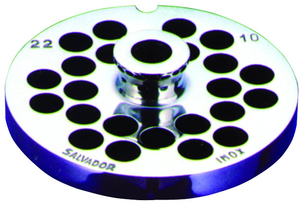 TRAFILA PER TRITACARNE Inox n°22 ( EE ? 14 - 10 fori)