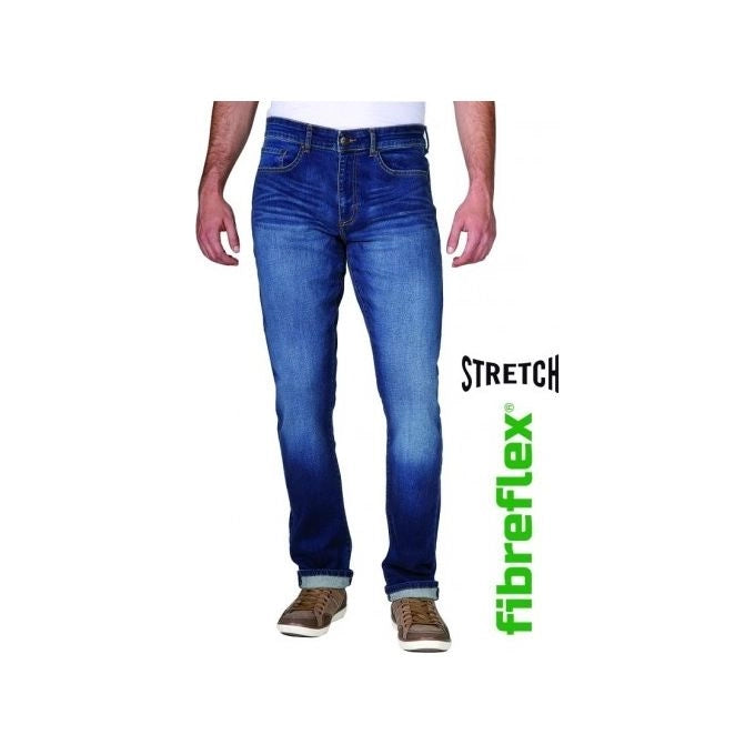 Vigor-Blinky Pantaloni Rica Lewis Jeans Endur2 Pesante Denim Scuro Taglia 54