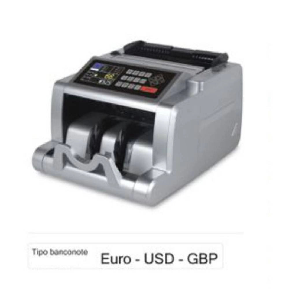 Trade Shop - Conta Banconote Professionale Valorizzatore Rileva Verifica Soldi Falsi Al-5300 -