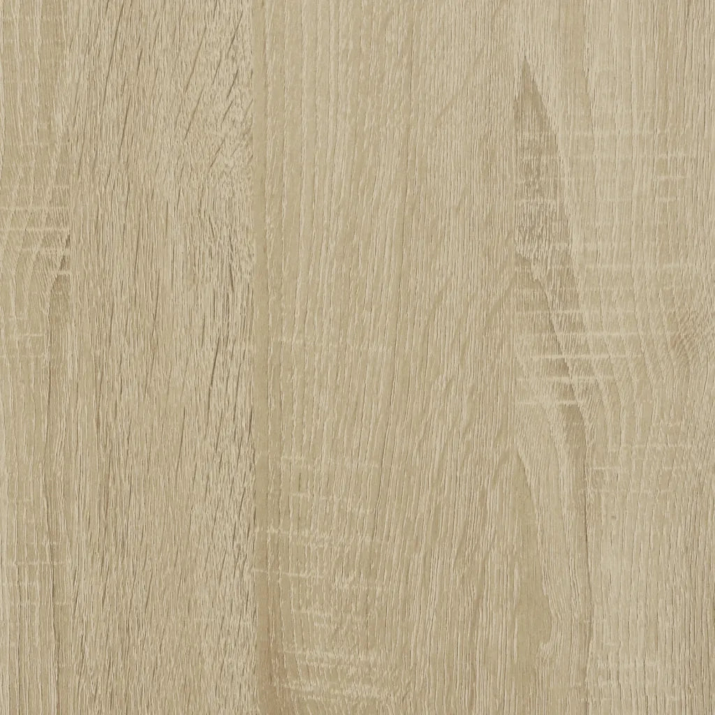 Letto matrimoniale | Letto per adulti | Giroletto senza Materasso Rovere Sonoma 120x190cm in Truciolato