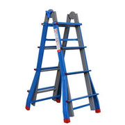 SCALA MULTIUSO 'METALLIKA' 4+4 gradini - MARCHETTI