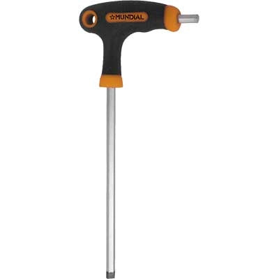 CHIAVE MASCHIO ESAGONALE CON IMPUGNATURA A T  10 mm     KENDO