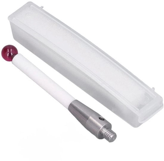 Punti per strumenti - Acciaio inossidabile - Ceramica - M4 Vite - Punti a sfera rubino - 6 mm di diametro - Punto per strumenti a contatto - Coordinate - Macchine per strumenti