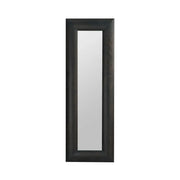Specchio rettangolare da parete Erecto con cornice in legno nero | Duzzle
