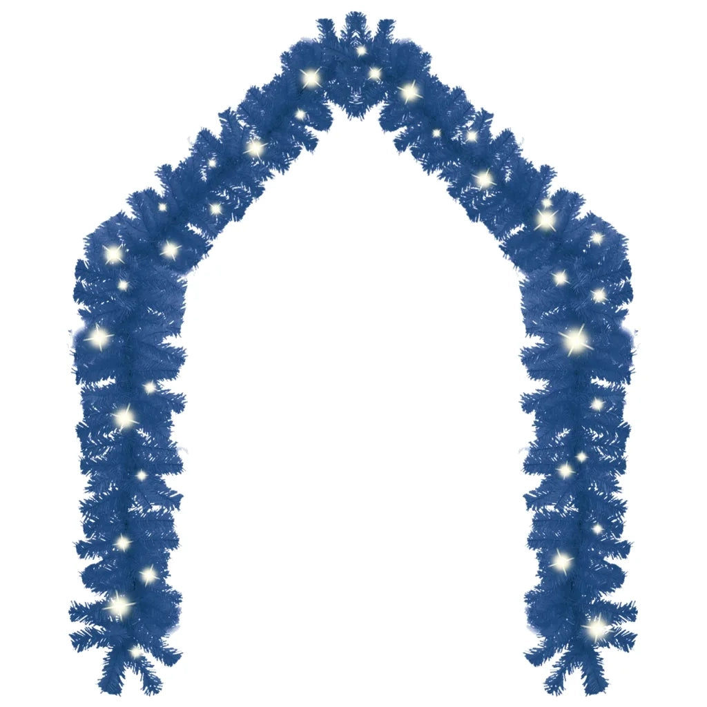 Ghirlanda Natalizia con Luci a LED 20 m Blu CFW4240804