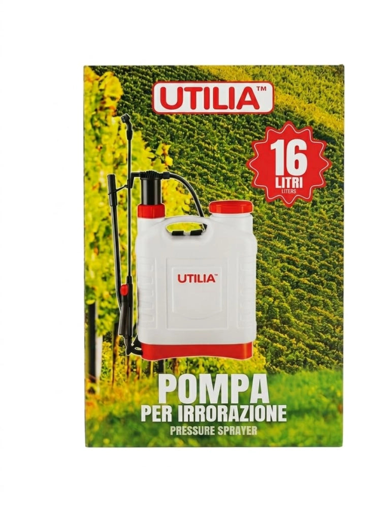 Utilia POMPA A PRESSIONE IN PLASTICA lt. 16