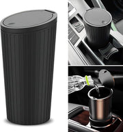 Bacetto di riciclaggio con coperchio, contenitore di riciclaggio per l'auto, contenitori di riciclaggio mini per l'auto, portabicchieri per l'auto, sacchetti di riciclaggio universali impermeabili per l'auto, ufficio, cucina