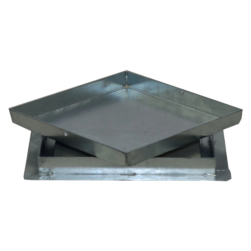 SIGILLO PORTAPAVIMENTO 'TIPO PESANTE' cm 20 x 20 - luce cm 15,6 x 15,6 - telaio h.5 cm