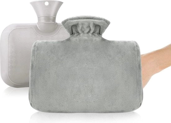 Termos 15 litri con rivestimento morbido e tasca kangourou - impermeabile - grigio