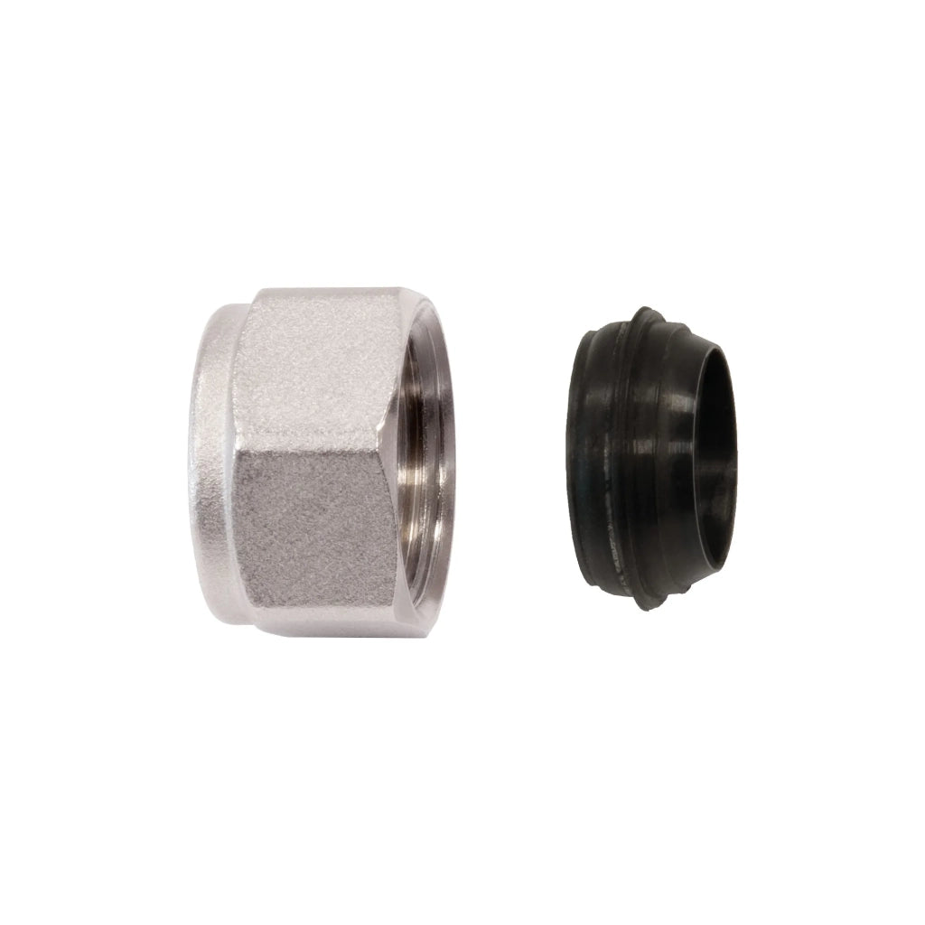 RACCORDO A COMPRESSIONE PER TUBO MULTISTRATO ART.595M- - 1/2-16x2 - pressione massima d'esercizio 10 bar - 5 pezzi ITAP