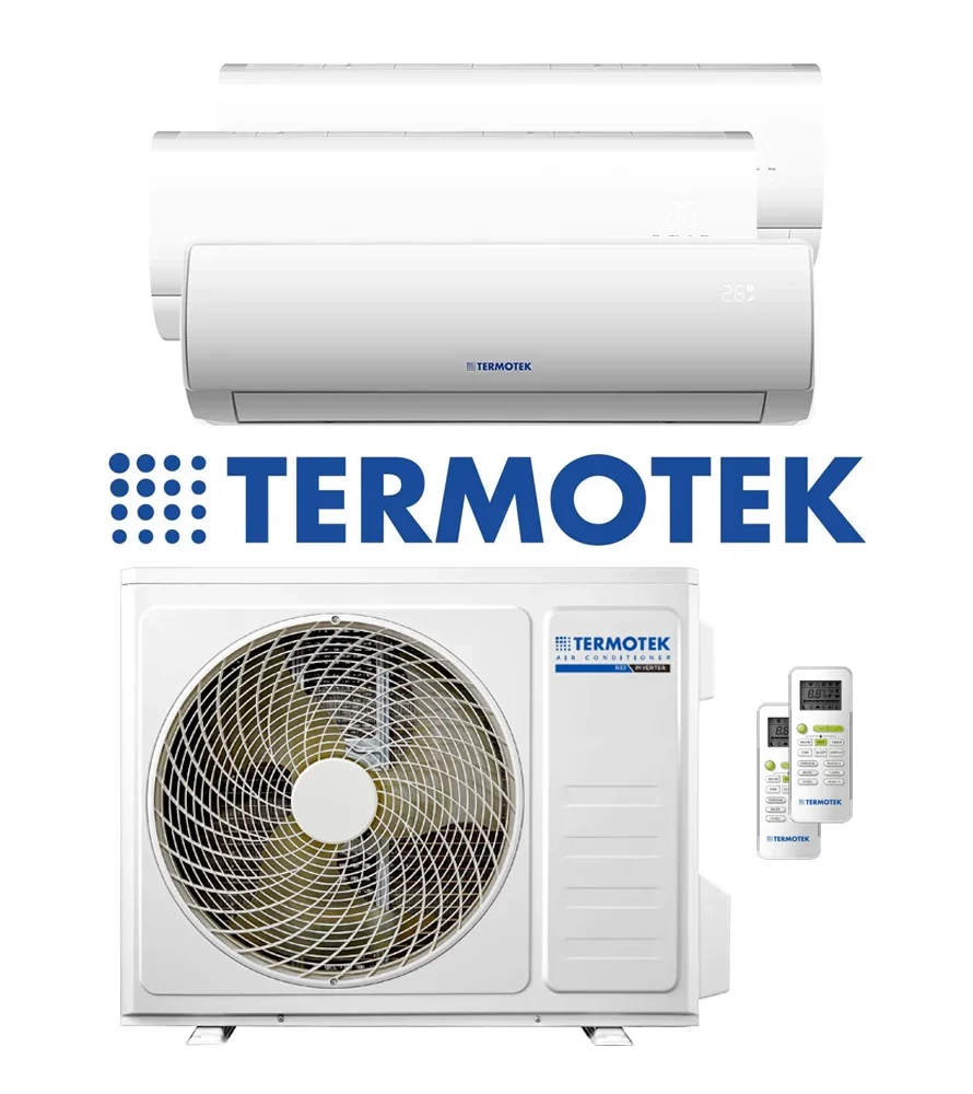 Climatizzatore Airplus C9+C9+C12 Trial Split 9000+9000+12000 BTU Inverter A++ Wi-Fi R32