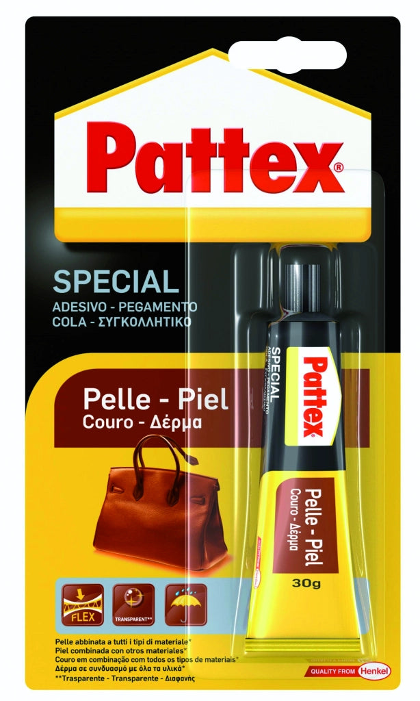 Henkel ADESIVO PATTEX SPECIAL PELLE  gr. 30 6.00 pz