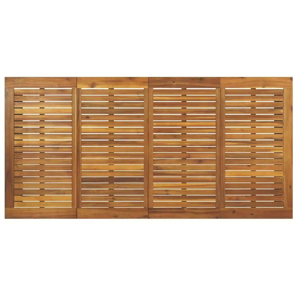 Set da Pranzo per Giardino 7 pcs Grigio 3365464