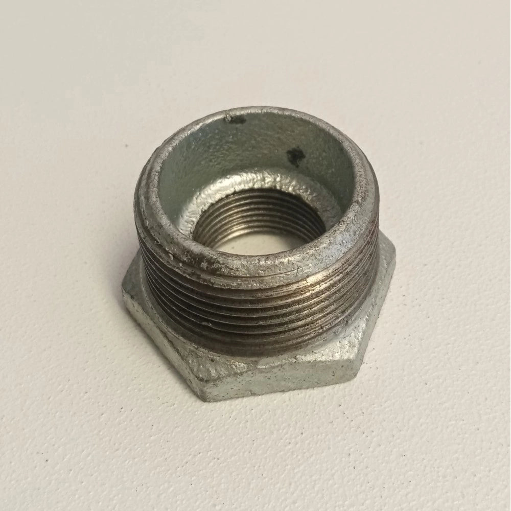 Raccordo mf 1''1/4x1'' riduzione ghisa zincata malleabile