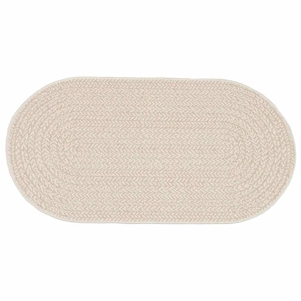 Tappeto ZIZUR Crema 150 x 80 cm Polipropilene 42000863