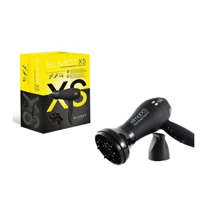 Asciugacapelli Phon Professionale da Viaggio con Diffusore XS Pocket