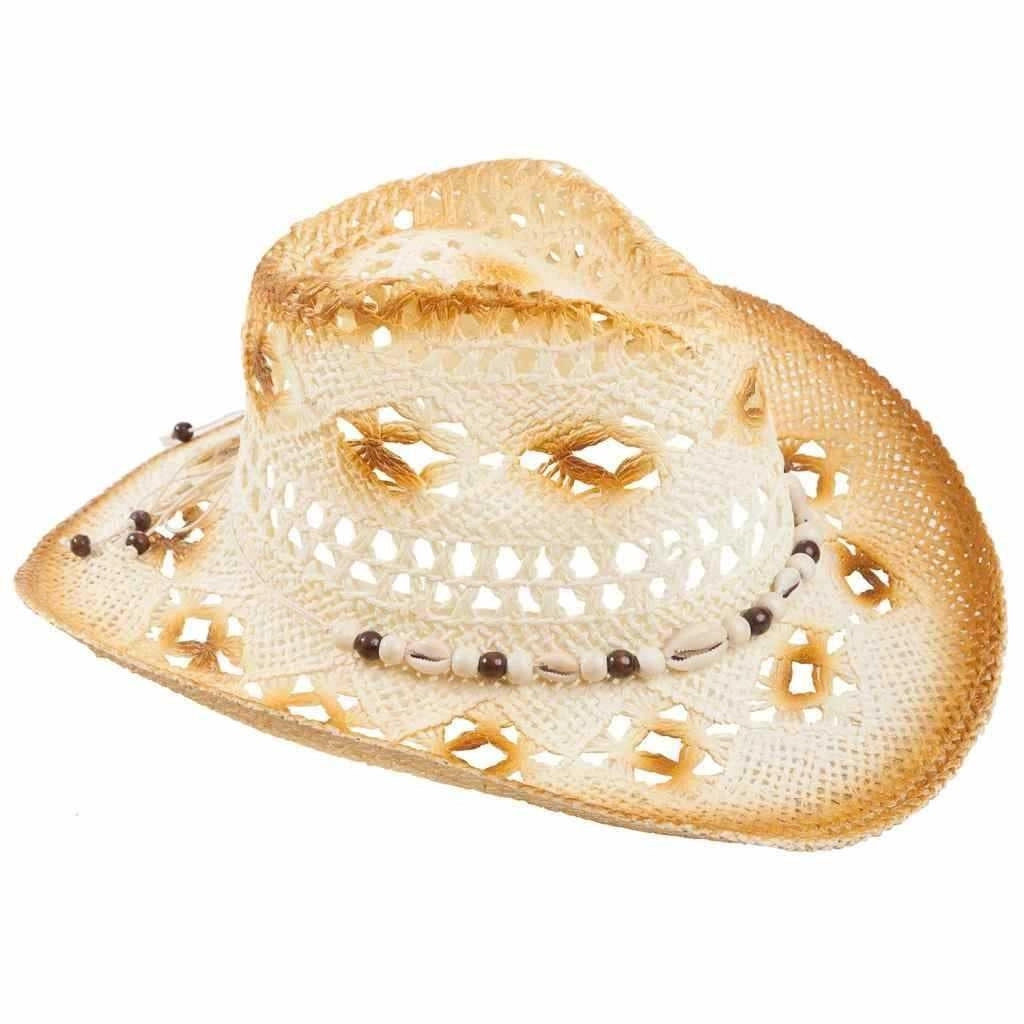 Cappello da cowboy bicolore 58