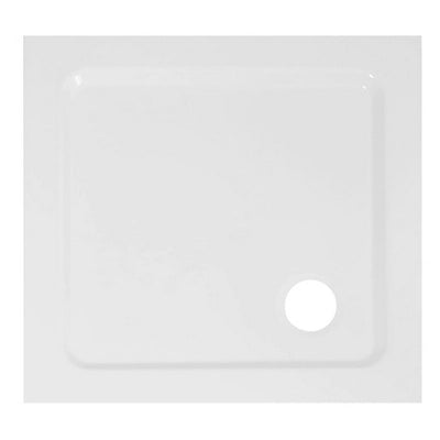 PIATTO DOCCIA TECNOPOLIMERO MR FLAT QUADRO (TIPO ACRILICO)- cm 80x80 H.3- DH- pezzi 1