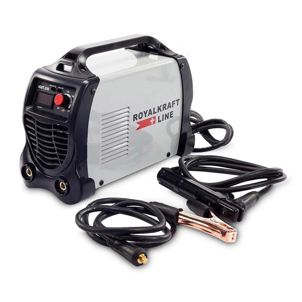 Trade Shop - Saldatrice A Elettrodo Elettrica Inverter Igbt Saldatura 300a Fabbro Cavo 2mt -