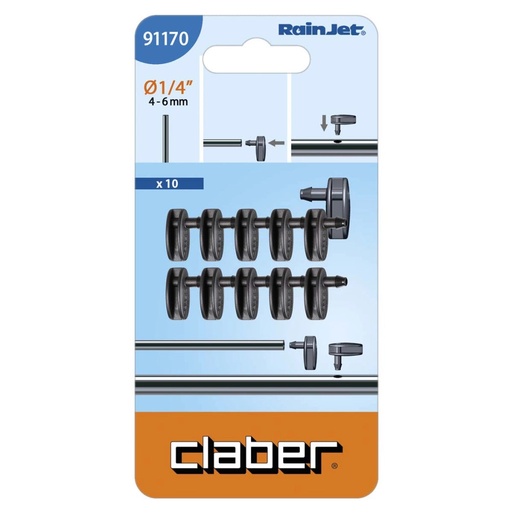 CROCE PORTAGOMMA MICROTUBO SELF CLABER - RAINJET 91045 1/4 CF=PZ 10- 13 confezioni